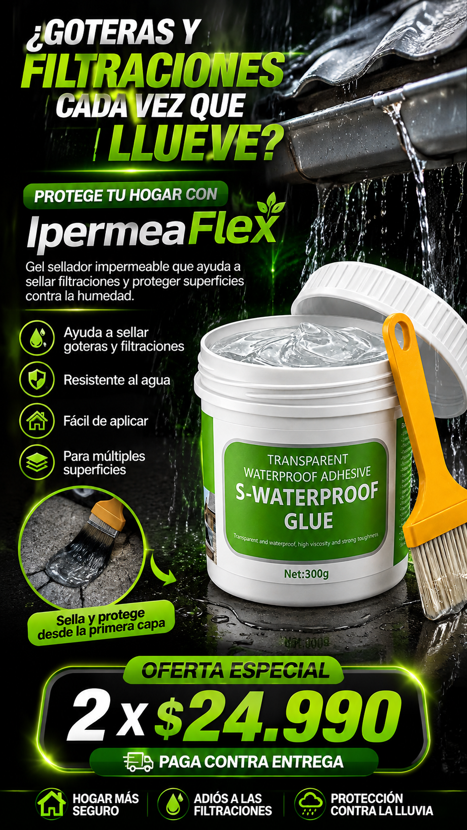 IpermeaFlex - Gel Sellador Impermeable 300gr