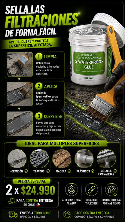 IpermeaFlex - Gel Sellador Impermeable 300gr